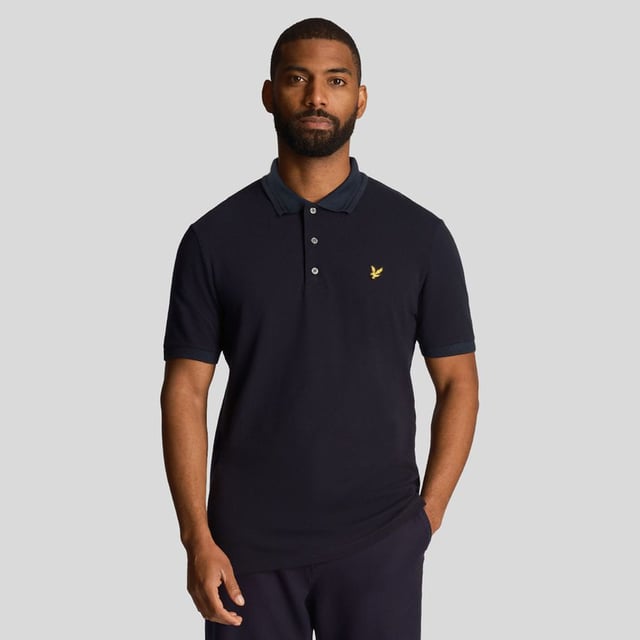 Subtle updates to our classic polo shirts keep them current. This one is cut from soft, breathable cotton-blend with added elastane for a bit of stretch. It's finished with a tipped collar and cuffs and embroidered with our emblematic eagle logo.- Classic collar 
- Front button fastening 
- Short sleeves 
- Tipped collar and cuffs
- Composition: 97% cotton, 3% elastane