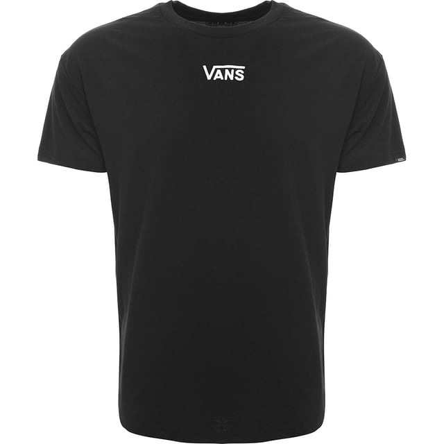 Imagine a striking t-shirt design that captures the essence of rebellion and edginess. The 'Vans Still Burning' back print t-shirt in black features bold white lettering, making a statement that stands out. At the center, a white skull with candles emerging from the top adds a touch of the macabre, while the contrast of the yellow flame brings a vibrant pop of color. This design is not just clothing; it's a declaration of individuality and fearless style.