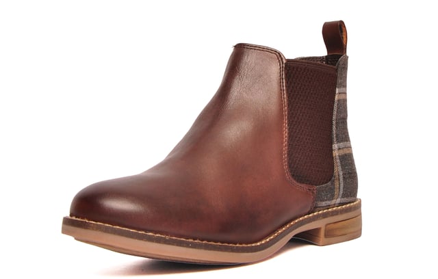These slip-on Jenny ankle boots from Silver Street are the perfect blend of style and comfort. The upper is crafted from premium leather, accented with tweed detailing for a sophisticated touch.
 Featuring twin gussets for comfort and easy wear, they also come with a durable rubber outsole and a slightly raised heel for added support. 
 The interior is lined with a combination of textile and other materials, ensuring fatigue free wear throughout the day.
 - Leather upper 
 - Twin gusset detailing 
 - Heel pull tab and slip on design for easy on/off wear
 - Slightly raised heel 
 - Textile lining 
 - Durable rubber outsole