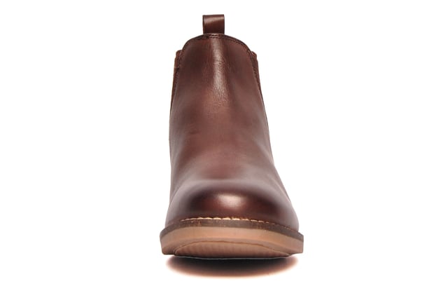 These slip-on Jenny ankle boots from Silver Street are the perfect blend of style and comfort. The upper is crafted from premium leather, accented with tweed detailing for a sophisticated touch.
 Featuring twin gussets for comfort and easy wear, they also come with a durable rubber outsole and a slightly raised heel for added support. 
 The interior is lined with a combination of textile and other materials, ensuring fatigue free wear throughout the day.
 - Leather upper 
 - Twin gusset detailing 
 - Heel pull tab and slip on design for easy on/off wear
 - Slightly raised heel 
 - Textile lining 
 - Durable rubber outsole