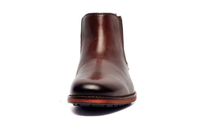 Introducing the high-end Argyll Leather Chelsea Boot for menwhere timeless craftsmanship meets modern sophistication. Made from premium leather, these boots offer a sleek, slip-on design with classic elasticated side panels and a convenient pull-tab for effortless wear. The durable rubber sole provides superior traction, making them a versatile choice for both casual and semi-formal occasions. 
 Whether styled with jeans or tailored trousers, the Argyll boot seamlessly transitions from day to night, ensuring a polished look for any setting.
 - Leather Upper
 - Slip on design
 - Elasticated side gussets
 - Leather heel pull
 - Treaded rubber sole