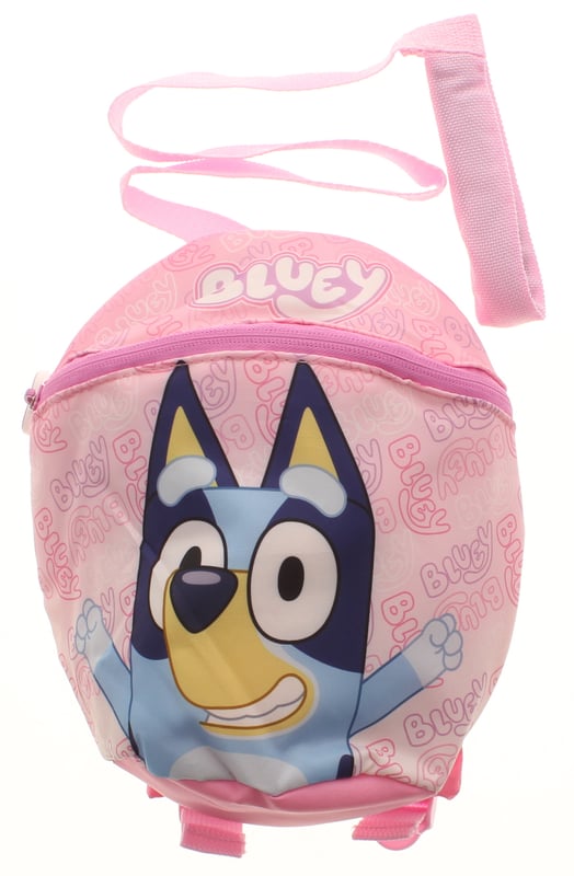 Bluey Childrens Character Backpack Girls Bluey Reins Bppink. Accessories Bags.
