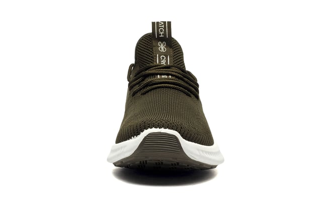 Made with a fly-knit elasticated synthetic, these Crosshatch Rideout men's trainers feature woven branded taping to the tongue.
- Flyknit elasticated symthetic upper
- Heel and tongue tab for easy on/off wear
- Mesh lining
- PVC outsole
- Crosshatch branding throughout