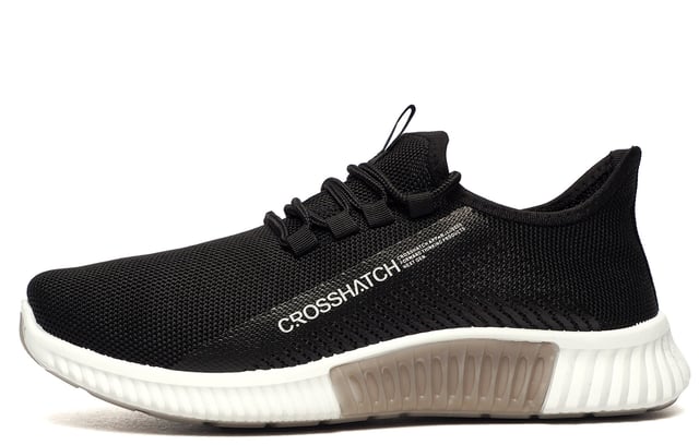 Introducing the Crosshatch Nimbus Trainers for men, designed to make a bold statement with their striking look. These trainers offer a unique blend of style and functionality, crafted from high-quality textile with a TPU overlay for extra visual appeal, the upper provides exceptional comfort and breathability, making them perfect for everyday wear. The breathable sock lining adds an extra layer of comfort for all-day wear. Equipped with a branded rubber back heel, these trainers not only enhance durability but also elevate their stylish appeal.

- Textile upper
- Lace up closure
- Comfy lining
- Cushioned midsole
- Cushioned outsole
- Crosshatch Branding