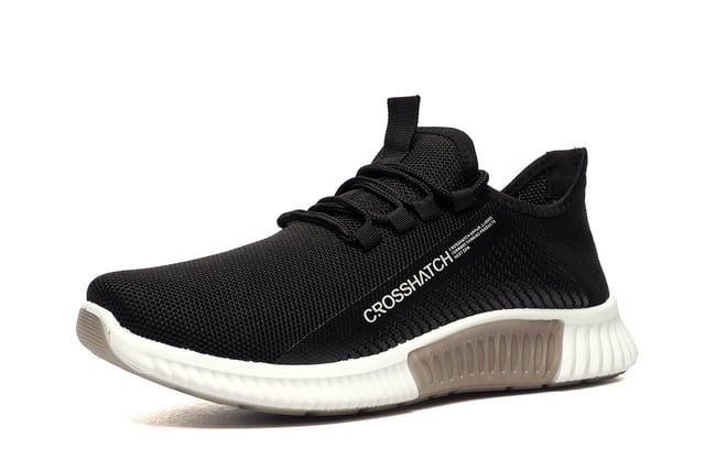 Introducing the Crosshatch Nimbus Trainers for men, designed to make a bold statement with their striking look. These trainers offer a unique blend of style and functionality, crafted from high-quality textile with a TPU overlay for extra visual appeal, the upper provides exceptional comfort and breathability, making them perfect for everyday wear. The breathable sock lining adds an extra layer of comfort for all-day wear. Equipped with a branded rubber back heel, these trainers not only enhance durability but also elevate their stylish appeal.

- Textile upper
- Lace up closure
- Comfy lining
- Cushioned midsole
- Cushioned outsole
- Crosshatch Branding