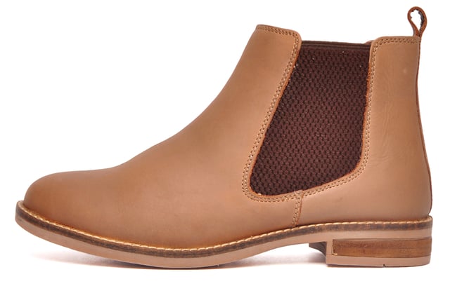 An effortless designer boot from the Silver Street London range. The Jenny has a premium leather upper with elasticated side panels and a heel pull tab delivering easy on off wear while not compromising on style. Stunningly crafted with designer detailing throughout with a hard-wearing rubber out sole and soft padded inner designed to keep you comfortable and fresh in a Chelsea boot that will never go out of fashion! This ankle boot will give you a confident step delivering head turning style wherever you go. 
 - Premium leather upper
 - Heel pull tab for easy on / off wear
 - Elasticated gussets for easy slip on wear
 - Padded footbed for long lasting comfort
 - Designer stitch detailing
 - Durable rubber outsole
 - Silver Street London branding
