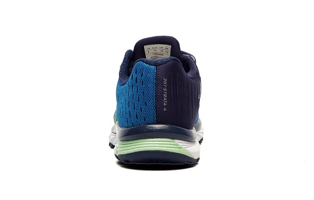 The 361 Strata 4 Womens is a high-performance running shoe built for mid-to-high mileage, offering stability, comfort, and support mile after mile. The MORPHIT Upper Lacing System secures the foot during dynamic movement, while lightweight, seamless double jacquard mesh ensures breathability. The engineered midfoot construction provides support during both stance and motion. The Pressure-Free Tongue contours to the foot, preventing irritation, and Ortholite insoles with 20% recycled content offer a comfortable fit. A medial post and external TPU QU!K Spine deliver dynamic stability, while QU!K Flex 4Foot Engineering improves toe-off and ground contact. QU!K Spring+ EVA foam boosts rebound and resists compression, and QU!KFOAM provides durable cushioning and responsiveness.

- Breathable textile and double-layer mesh upper
- OrthoLite insole for long-lasting comfort
- MORPHIT lace-up closure
- QU!K Flex 4Foot tech for optimal ground contact and agility
- QU!KFOAM midsole balances durability and responsive cushioning
- QU!K Spring+ EVA foam
- Durable rubber outsole for long-lasting wear on any terrain
- 361 branding
