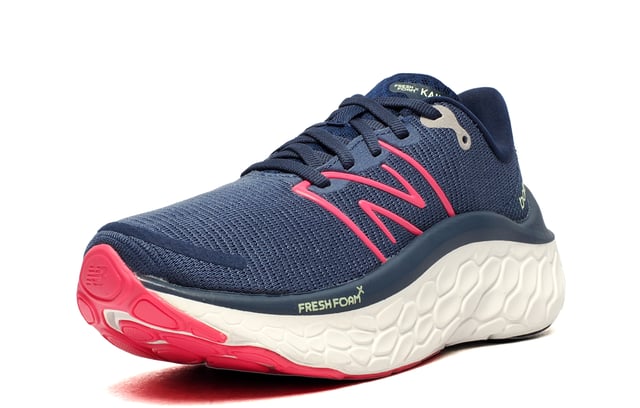 NEW IN  2025 MODEL & COLOUR 
 These New Balance Fresh Foam X Kaiha Road womens running shoes are designed to provide the ultimate combination of style, comfort, and performance, whether youre logging daily steps, tackling long training runs, or chasing your next personal best. Engineered with Fresh Foam X technology, these running shoes boast the highest midsole stack height in the New Balance lineup, offering an ultra-plush and responsive feel with every stride.
 The luxuriously soft cushioning absorbs impact efficiently, reducing strain on your feet and joints, making these trainers an excellent choice for high performance runners and gym fanatics. The lightweight yet durable construction ensures long-lasting wear, while the carefully designed outsole enhances traction and stability on various surfaces.
 Step into next-level cushioning and performance with these must-have running shoes and experience the difference of Fresh Foam X technology with every step.
 - NEW IN  2025 MODEL & COLOUR
 - Textile / Synthetic mix upper 
 - Wide Fit (D)
 - Fresh Foam X midsole cushioning 
 - Lace closure
 - Soft padded heel & ankle collar
 - Enhanced traction and stability 
 - Durable rubber outsole
 - Comfort cushioned insole 
 - New Balance branding