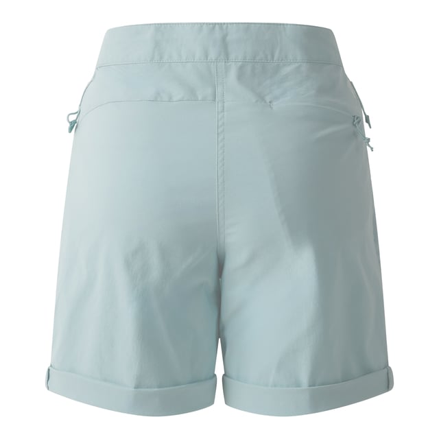 Material: Elastane, Nylon. Fabric: Stretch. Design: Plain. Pockets: 2 Side Pockets, 1 Thigh Pocket, Zip. Fastening: Button, Zip Fly. Fabric Technology: Durable Water Repellent Finish, PFC Free, PFOA Free, PFOS Free. Hem: Concealed Press Studs. Sustainability: Made from Recycled Materials. Sun Rating: UPF 50+.