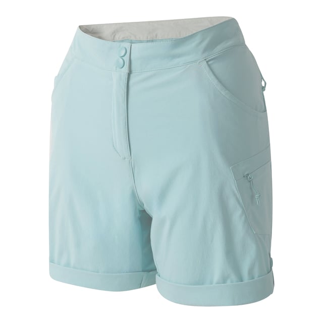 Material: Elastane, Nylon. Fabric: Stretch. Design: Plain. Pockets: 2 Side Pockets, 1 Thigh Pocket, Zip. Fastening: Button, Zip Fly. Fabric Technology: Durable Water Repellent Finish, PFC Free, PFOA Free, PFOS Free. Hem: Concealed Press Studs. Sustainability: Made from Recycled Materials. Sun Rating: UPF 50+.