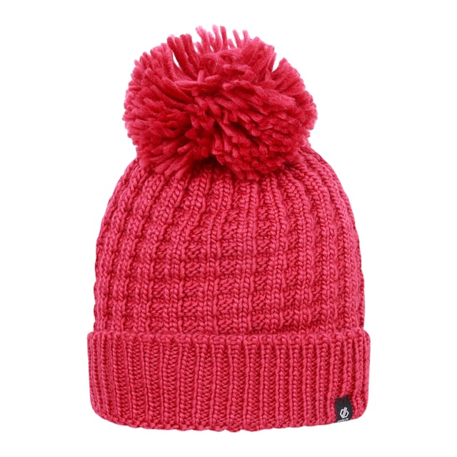 100% Acrylic. Fabric: Chunky Knit. Lining: Fleece. Design: Woven. Bobble, Lined.