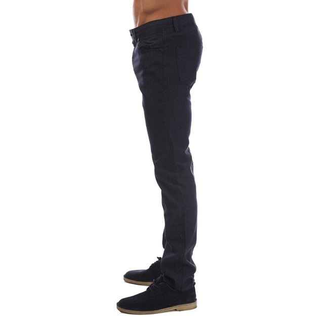 clean sophisticated premium silk denim with chic trims