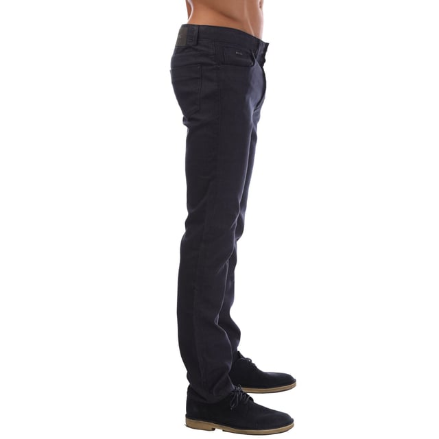 clean sophisticated premium silk denim with chic trims
