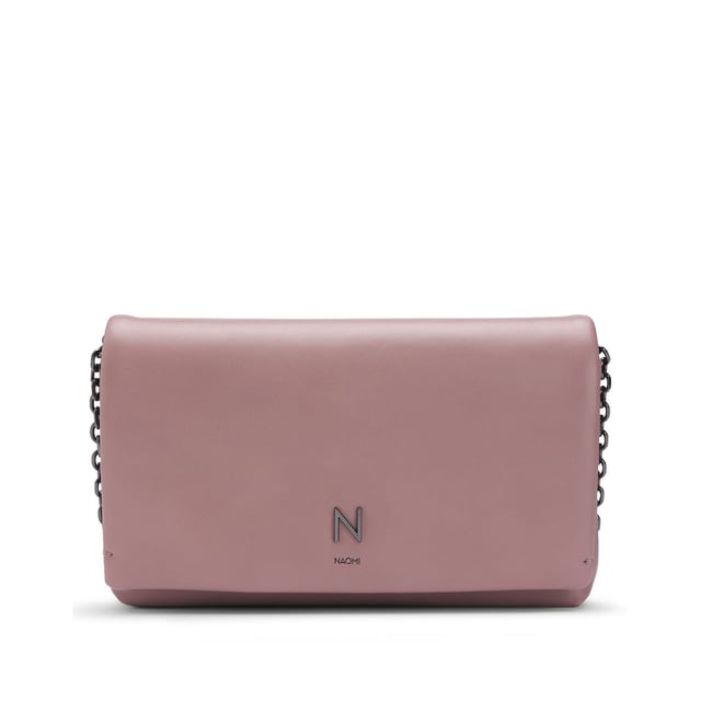 Womens Naomi x BOSS Travelize leather clutch bag with signature hardwareA clutch bag by NAOMI x BOSS. This effortless accessory is crafted in leather with embossed branding and signature hardware. Part of an exclusive capsule  co-created with Naomi Campbell  designed with elegance  confidence  and on-the-go ease in mind. - Measurements: 20 x 11 x 3.5cm - 7.9 x 4.3 x 1.4 inches- Magnetic closure- 1 inside open pocket- Polished gunmetal hardware- Metal lettering- Metal chain crossbody strap- Main material: 100% Cow leather.  Lining: 100% Polyester- Ref: 50529931-995