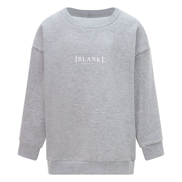 Ribbed crewneck.Ribbed cuffs and hem.Printed logo.Regular fit.