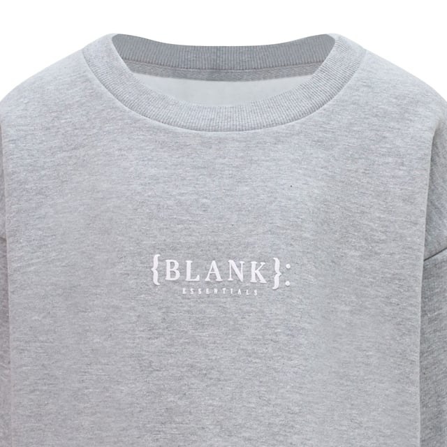 Ribbed crewneck.Ribbed cuffs and hem.Printed logo.Regular fit.