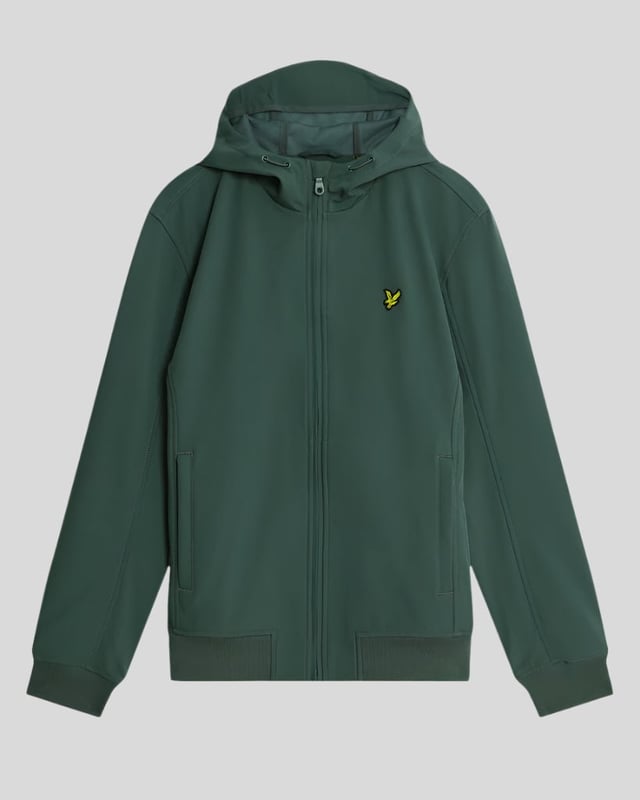Lyle Scott Mesh Back Softshell Jacket Green