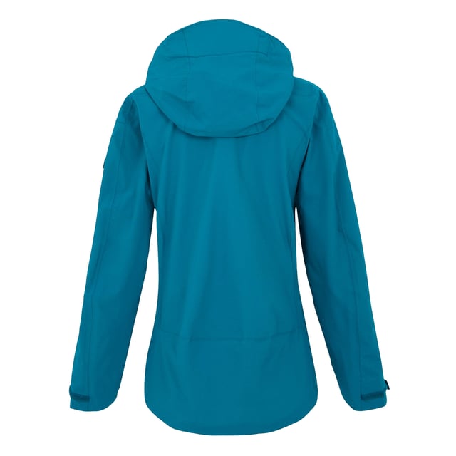Materiaal: Gerecycleerd polyester. Stof: Ripstop, Stretch. Ontwerp: Logo, eenvoudig. Stoftechnologie: Ademend, Duurzaam, DWR Finish, Isotex 15000, Lichtgewicht, Waterafstotend, Waterdicht, Winddicht. Halslijn: Kap, staande kraag. Manchet: Haak en Lijn Riem. Mouwtype: Met lange mouwen. Getapete naden, Mesh panelen onder de armen, Ritsen onder de armen. Kapkenmerken: Verstelbaar, Gegroeid op Kap, Technisch. Zakken: 2 Onderzakken, 1 Binnenzak, Ritssluiting. Bevestiging: Volledige ritssluiting. 10000g/m²/24hrs. 8 UK: 32 in. 10 VK: 34 in. 12 VK: 36 in. 14 VK: 38 in. 20 VK: 45 in. 18 VK: 43 in. 16 VK: 40 in.