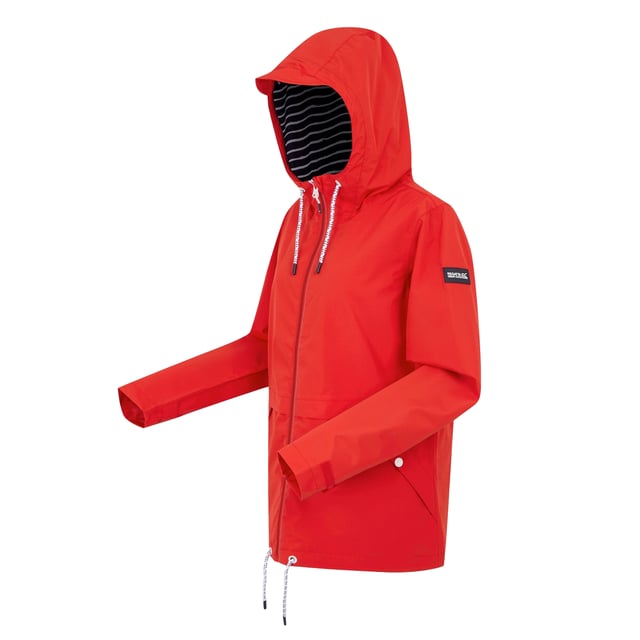 Polyester. Futtermaterial (%): 100% Polyester. Gewebe: Stabilisiert, recyceltes Material. Futterstoff: Taft. Design: Logo, Unifarben. GSM (Gramm pro Quadratmeter): 110. Gewebetechnik: Atmungsaktiv, Dauerhaft wasserabweisende Oberfläche, Isotex 10000-Technologie, Wasserfest, winddicht. Bündchen: anpassbar, Klettverschlusslasche. Mit Kapuze. Langärmlig. Versiegelte Nähte. Kapuzenmerkmale: anpassbar, mit Kordelzug, angenähte Kapuze. Taschenart: 1 Sicherheitstasche, Innen, 2 Taschen mit Druckknopf. Durchgehender Reißverschluss. Atmungsaktivitätsbewertung: 10000. Saum: mit Kordelzug. 34 DE: 81,28 cm. 36 DE: 86,36 cm. 38 DE: 90,17 cm. 40 DE: 96,52 cm. 46 DE: 114,3 cm. 48 DE: 121,92 cm. 50 DE: 127 cm. 52 DE: 132 cm. 44 DE: 109 cm. 42 DE: 102 cm.