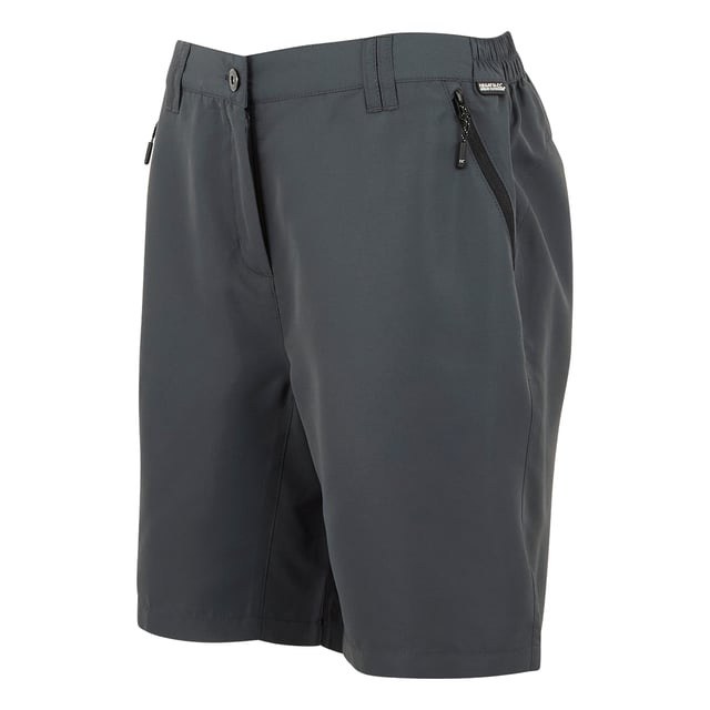 100% Recycled Polyester. Fabric: Woven. Design: Plain. 105gsm. Pockets: 2 Side Pockets, 1 Thigh Pocket, Zip. Fastening: Button, Zip Fly. Fabric Technology: Crease Resistant, Durable Water Repellent Finish, Lightweight, Quick Dry. Belt Loops. Waistline: Part Elasticated. Sun Rating: UPF 50+.