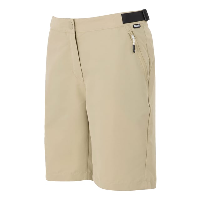 100% Recycled Polyester. Fabric: Woven. Design: Plain. 105gsm. Pockets: 2 Side Pockets, 1 Thigh Pocket, Zip. Fastening: Button, Zip Fly. Fabric Technology: Crease Resistant, Durable Water Repellent Finish, Lightweight, Quick Dry. Belt Loops. Waistline: Part Elasticated. Sun Rating: UPF 50+.