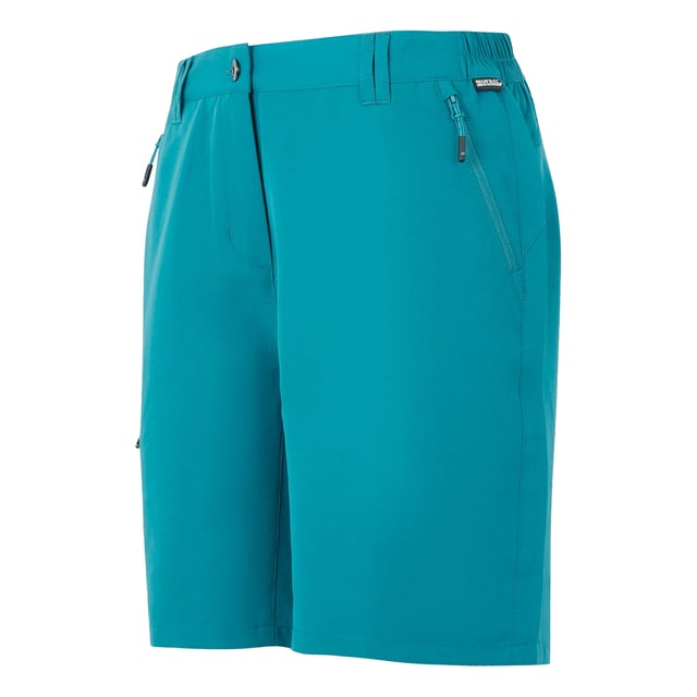 100% Recycled Polyester. Fabric: Woven. Design: Plain. 105gsm. Pockets: 2 Side Pockets, 1 Thigh Pocket, Zip. Fastening: Button, Zip Fly. Fabric Technology: Crease Resistant, Durable Water Repellent Finish, Lightweight, Quick Dry. Belt Loops. Waistline: Part Elasticated. Sun Rating: UPF 50+.