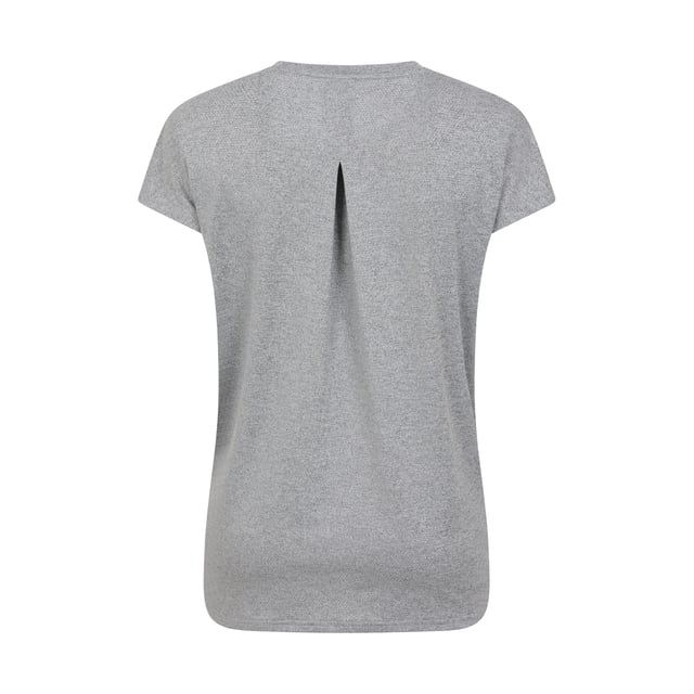 66% Recyceltes Polyester, 29% Polyester, 5% Elastan. Gewebetechnik: Leicht, Feuchtigkeitsabweisend, Schnell trocknend. Design: Unifarben. Passform: Lose. Rundhalsausschnitt. Nachhaltigkeit: Aus recyceltem Material. Kurzärmlig. 30 DE: 81,28 cm. 32 DE: 84 cm. 34 DE: 86,36 cm. 36 DE: 88,9 cm. 38 DE: 93,98 cm. 40 DE: 99 cm. 46 DE: 119,38 cm. 48 DE: 127 cm. 44 DE: 112 cm. 42 DE: 104 cm.