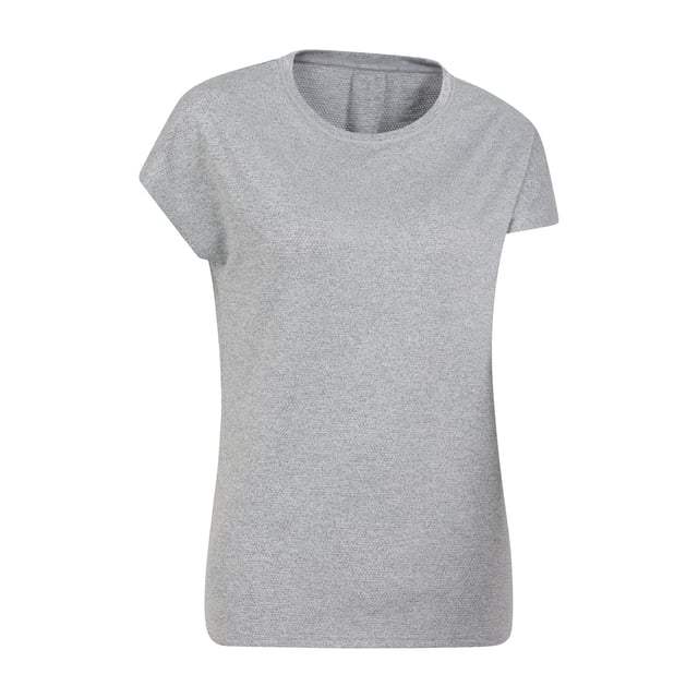 66% Recyceltes Polyester, 29% Polyester, 5% Elastan. Gewebetechnik: Leicht, Feuchtigkeitsabweisend, Schnell trocknend. Design: Unifarben. Passform: Lose. Rundhalsausschnitt. Nachhaltigkeit: Aus recyceltem Material. Kurzärmlig. 30 DE: 81,28 cm. 32 DE: 84 cm. 34 DE: 86,36 cm. 36 DE: 88,9 cm. 38 DE: 93,98 cm. 40 DE: 99 cm. 46 DE: 119,38 cm. 48 DE: 127 cm. 44 DE: 112 cm. 42 DE: 104 cm.