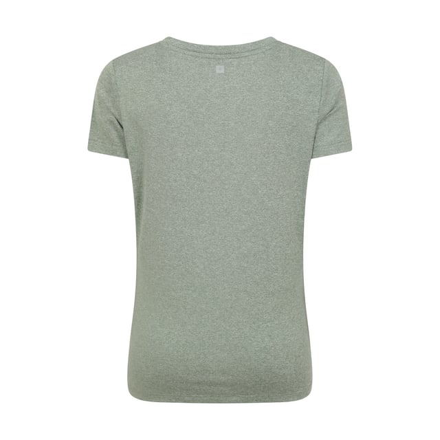 90% Polyester, 10% Elastane. Design: Plain. Sleeve-Type: Short-Sleeved. Neckline: V Neck. Fabric Technology: Lightweight, Moisture Wicking, Quick Dry. 6 UK: 33 in. 8 UK: 34 in. 10 UK: 35 in. 12 UK: 37 in. 14 UK: 39 in. 20 UK: 47 in. 18 UK: 44 in. 16 UK: 41 in.