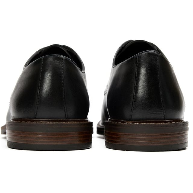 Zapatos derby daren para hombre de Soletrader, color negro, fabricados en piel y suela sintética.