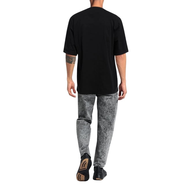 D2 Short Sleeved Black Tee, Bob Marley On Chest, 100% Cotton, Made In Italy, Crew Neck, Regular True To Size Fit, D2 Black Tee