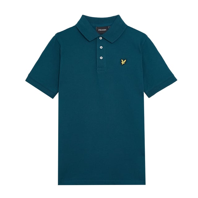 Juniors Lyle And Scott Plain Polo Shirt in navy.- Classic ribbed collar.- Three button placket with detail stitching.- Short sleeves.- Ribbed cuffs.- Embroidered logo on chest.- Regular fit.- 97% Cotton  3% Elastane.- Ref: SPB2000VW992