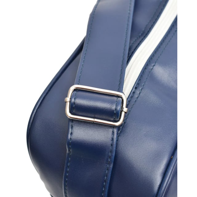 Material: PU. Width: 40cm. Height: 30cm. Compartments: 1 Main Compartment, Zipped Compartment. Adjustable Shoulder Strap, Branded Zip Pull, Front Zipper Pocket. Design: Contrast, Logo, Printed. Front Panels. Fastening: Zip.