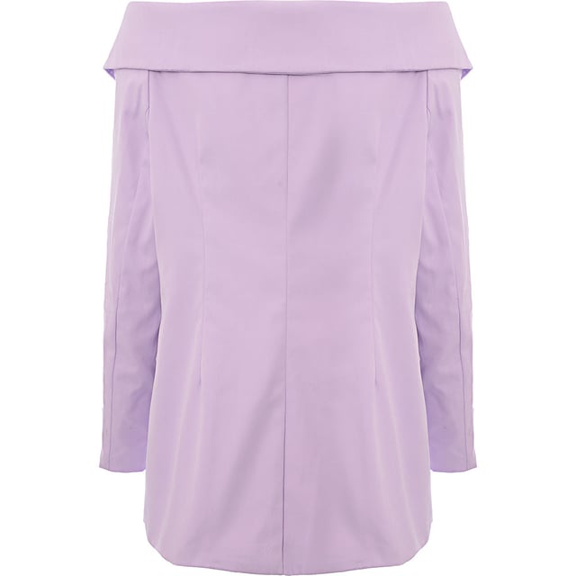 Missyempire Women's Lilac Off-The-Shoulder Tailored Blazer Missyempire Women’s Lilac Off-The-Shoulder Tailored Blazer
Suit up, but make it bold.
Step into your power with the Missyempire Off-The-Shoulder Tailored Blazer in a dreamy lilac hue. This isn’t your standard blazer — with its off-the-shoulder neckline and sharp tailoring, it’s a head-turning mix of structure and sass.
Crafted from 100% polyester, it offers a smooth, sleek finish with just the right amount of polish. Whether styled solo or layered, this blazer brings runway energy to your everyday or night-out looks.
Features:
Off-the-shoulder design for a bold, fashion-forward silhouette
Soft lilac tone for a fresh twist on tailoring
Structured fit for a flattering, feminine shape
Fully tailored in 100% polyester for a smooth, luxe feel
Perfect for dressing up denim or styling with matching trousers
From desk to drinks, this blazer is your go-to for when you want to serve confidence with a side of color.