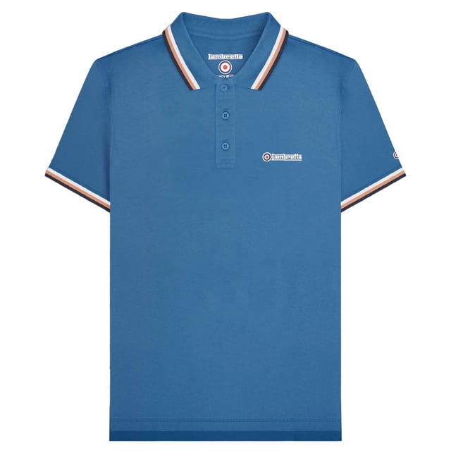 100% Katoen. Bies: Contrast Triple Tipped. Stof: Pique. Ontwerp: Geborduurd Logo, Target. Halslijn: Contrast, Tipped, Omklapbare Kraag. Mouwtype: Korte Mouwen. 3 Knopen Sluiting, Merktab. Let op: Houd weg van vuur. S: 39 in. M: 41 in. L: 42,5 in. XL: 44 in. XXL: 45,5 in. 3XL: 47 in. 4XL: 48,5 in.