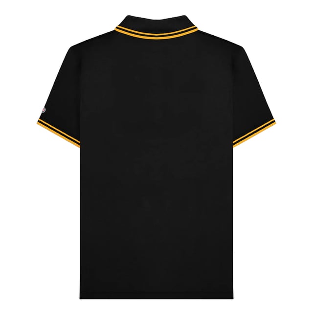 100% Cotton. Fabric: Pique. Design: Tipped Detail. Sleeve-Type: Short-Sleeved. Neckline: Turn Down Collar. Fabric Technology: Breathable. 3 Button Placket, Woven Label. Please Note: Keep Away From Fire. S: 39 in. M: 41 in. L: 42.5 in. XL: 44 in. XXL: 45.5 in. 3XL: 47 in. 4XL: 48.5 in.