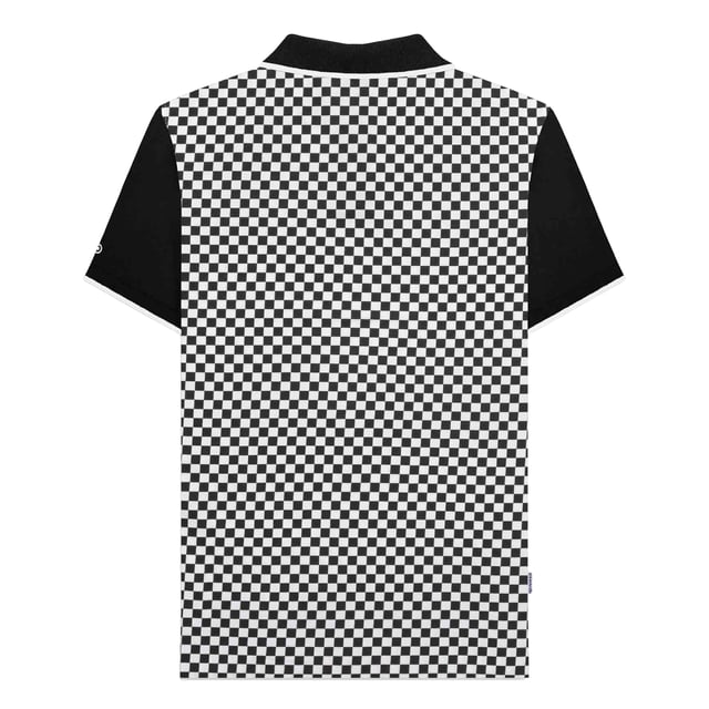 100% Katoen. Ontwerp: All-over print, Geruit, Logo. Bevestiging: knop, pullover. Halslijn: Kraag met punt. Type mouw: Korte mouwen, getipt. Klep met 3 knopen, geweven zoomlabel. Opgelet: Verwijderd houden van vuur. S: 39 in. M: 41 in. L: 42,5 in. XL: 44 in. XXL: 46,5 in. 3XL: 47 in. 4XL: 48,5 in.
