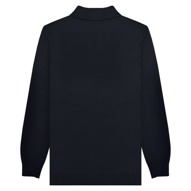 100% Katoen. Stof: Gebreid. Ontwerp: Contraststreep, Logo, Vintage. Bevestiging: knop, pullover. Mouwtype: Met lange mouwen. Manchet: Ribbel. Hem: Ribben. Halsuitsnijding: Omgeslagen kraag. Knoopsluiting met 3 knopen, merklint. Opgelet: Verwijderd houden van vuur. S: 39 in. M: 41 in. L: 42,5 in. XL: 44 in. XXL: 46,5 in. 3XL: 48,5 in. 4XL: 51 in.