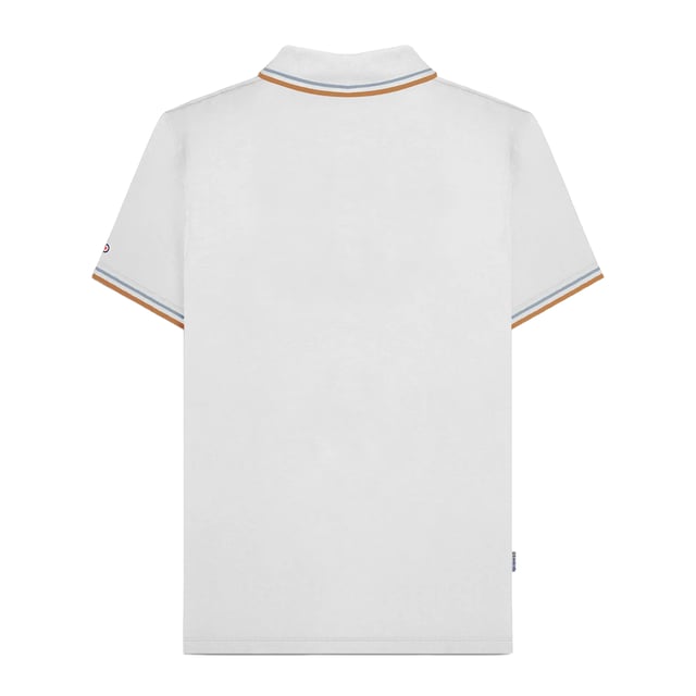 100% Cotton. Fabric: Pique. Design: Tipped Detail. Sleeve-Type: Short-Sleeved. Neckline: Turn Down Collar. Fabric Technology: Breathable. 3 Button Placket, Woven Label. Please Note: Keep Away From Fire. S: 39 in. M: 41 in. L: 42.5 in. XL: 44 in. XXL: 45.5 in. 3XL: 47 in. 4XL: 48.5 in.