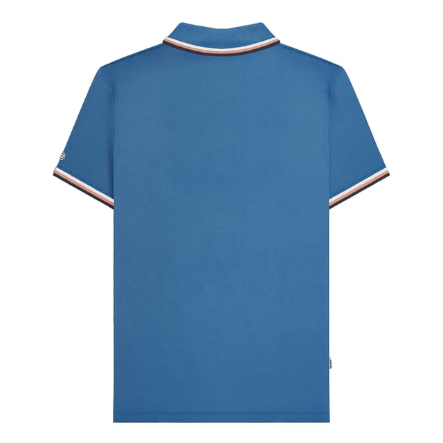 100% Cotton. Fabric: Pique. Design: Embroidered, Logo, Plain, Target. Sleeve-Type: Short-Sleeved, Tipped. Neckline: Tipped, Turn Down Collar. Fabric Technology: Breathable. 3 Button Placket, Woven Label. Fit: Big & Tall. Please Note: Keep Away From Fire. XXL: 55 in. 3XL: 59 in. 4XL: 63 in. 5XL: 67 in.