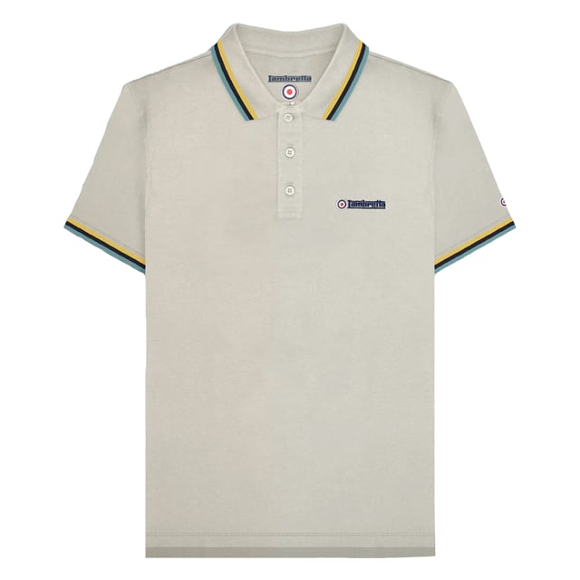 100% Cotton. Trim: Contrast Triple Tipped. Fabric: Pique. Design: Embroidered Logo, Target. Neckline: Contrast, Tipped, Turn Down Collar. Sleeve-Type: Short-Sleeved. 3 Button Placket, Branded Tab. Please Note: Keep Away From Fire. S: 39 in. M: 41 in. L: 42.5 in. XL: 44 in. XXL: 45.5 in. 3XL: 47 in. 4XL: 48.5 in.