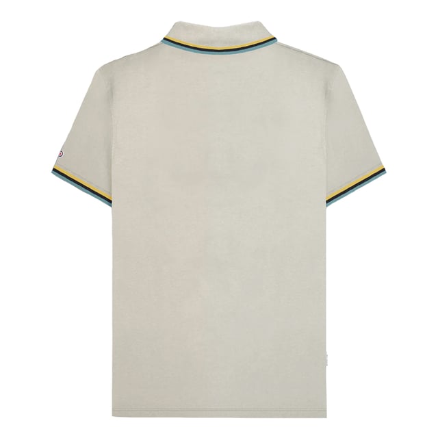 100% Cotton. Trim: Contrast Triple Tipped. Fabric: Pique. Design: Embroidered Logo, Target. Neckline: Contrast, Tipped, Turn Down Collar. Sleeve-Type: Short-Sleeved. 3 Button Placket, Branded Tab. Please Note: Keep Away From Fire. S: 39 in. M: 41 in. L: 42.5 in. XL: 44 in. XXL: 45.5 in. 3XL: 47 in. 4XL: 48.5 in.