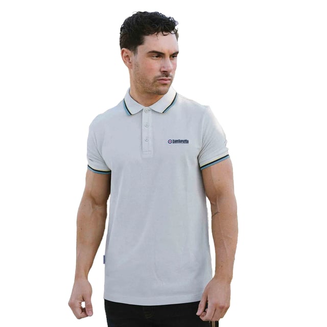 100% Cotton. Trim: Contrast Triple Tipped. Fabric: Pique. Design: Embroidered Logo, Target. Neckline: Contrast, Tipped, Turn Down Collar. Sleeve-Type: Short-Sleeved. 3 Button Placket, Branded Tab. Please Note: Keep Away From Fire. S: 39 in. M: 41 in. L: 42.5 in. XL: 44 in. XXL: 45.5 in. 3XL: 47 in. 4XL: 48.5 in.