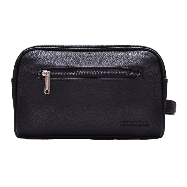 Fabric: Faux Leather. Width: 27cm. Height: 21cm. Lining: Branded. Carry Strap, Front Zipper Pocket. Fastening: Full Zip. Design: Logo, Plain. Compartments: 1 Main Compartment.
