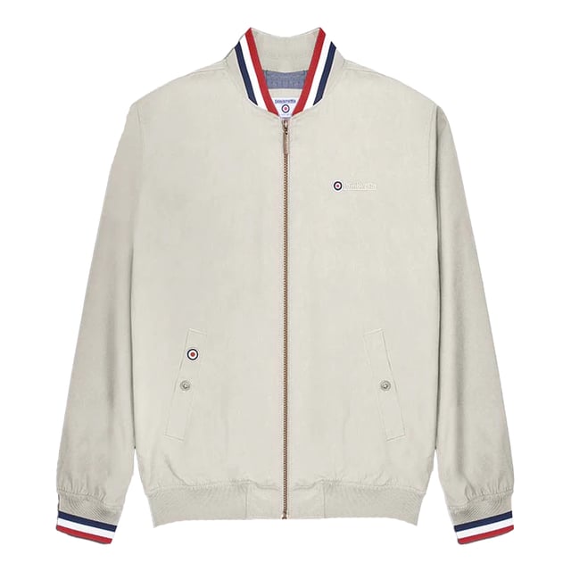 65% Polyester, 35% Cotton. Design: Embroidered Logo, Plain, Rubber Badge, Target, Tipped Detail. Sleeve-Type: Long-Sleeved. Cuff: Ribbed, Tipped. Neckline: Standing Collar. Pockets: Inside Pocket, 2 Side Pockets, Buttoned. Fastening: Full Zip. Hem: Ribbed. Please Note: Keep Away From Fire. S: 44 in. XL: 51.5 in. XXL: 54 in. 3XL: 56 in. 4XL: 59 in.