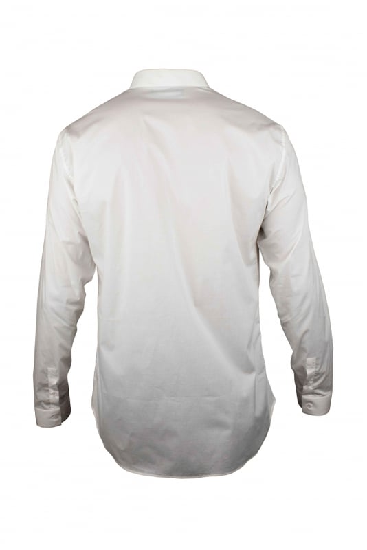Philipp Plein Camisa Blanco Camisa de algodón blanco roto de Philipp Plein.Botones de nácar ocultos.Made in Italy.