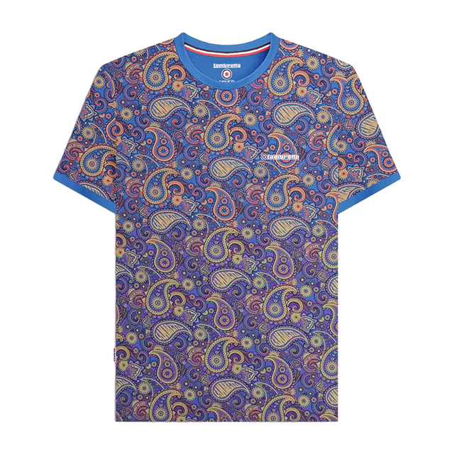 100% Katoen. Ontwerp: Paisley. Hals: Crew Neck. Mouwtype: Korte mouwen. Geweven etiket. Geschikt: Regelmatig. Opgelet: Verwijderd houden van vuur. S: 38 in. M: 40 in. L: 42 in. XL: 44 in. XXL: 46 in. 3XL: 48 in. 4XL: 50 in.