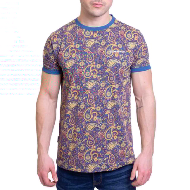 100% Katoen. Ontwerp: Paisley. Hals: Crew Neck. Mouwtype: Korte mouwen. Geweven etiket. Geschikt: Regelmatig. Opgelet: Verwijderd houden van vuur. S: 38 in. M: 40 in. L: 42 in. XL: 44 in. XXL: 46 in. 3XL: 48 in. 4XL: 50 in.