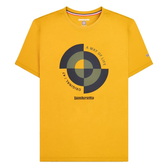 100% Cotton. Design: Embroidered, Logo, Target, Text. Neckline: Crew Neck. Sleeve-Type: Short-Sleeved. Woven Label. Please Note: Keep Away From Fire. S: 38 in. M: 40 in. L: 42 in. XL: 44 in. XXL: 46 in. 3XL: 48 in. 4XL: 50 in.
