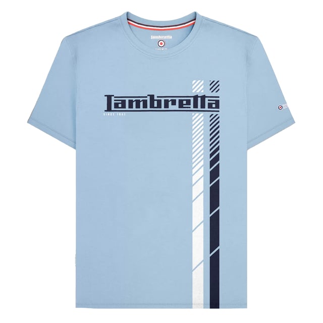 100% Katoen. Ontwerp: Logo, Streepjesdetail. Hals: Crew Neck. Mouwtype: Korte mouwen. Geweven etiket. Opgelet: Verwijderd houden van vuur. S: 38 in. M: 40 in. L: 42 in. XL: 44 in. XXL: 46 in. 3XL: 48 in. 4XL: 50 in.